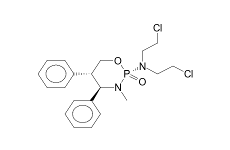 3-METHYL-4,5-DIPHENYL-2-[BIS(2-CHLOROETHYL)AMINO]-2-OXO-1,3,2-OXAZAPHOSPHORINANE (ISOMER 1)