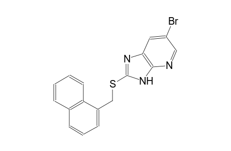 6-bromo-3H-imidazo[4,5-b]pyridin-2-yl 1-naphthylmethyl sulfide