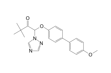 1-(4'-Methoxybiphenyl-4-yloxy)-3,3-dimethyl-1-(1H-1,2,4-triazol-1-yl)butan-2-one