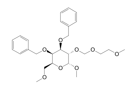 METHYL-3,4-DI-O-BENZYL-2-O-METHOXYETHOXYMETHYL-6-O-METHYL-ALPHA-D-GALACTOPYRANOSIDE