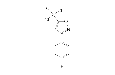3-p-FLUORO-PHENYL-5-TRICHLORO-METHYL-ISOXAZOLE