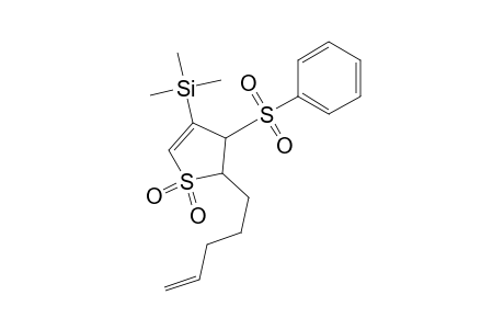 (3-besyl-1,1-diketo-2-pent-4-enyl-2,3-dihydrothiophen-4-yl)-trimethyl-silane