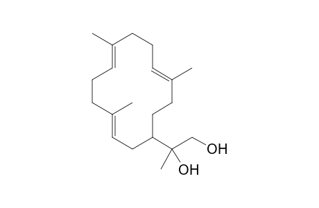 2-[4,8,12-Trimethyl-3(E),7(E),11(E)-cyclotetradecatrien-1-yl]propan-1,2-diol