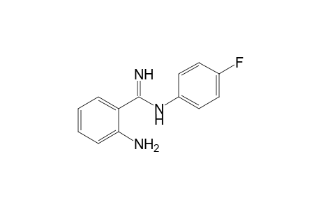 (Z)-2-Amino-N-(4-fluorophenyl)benzamidine
