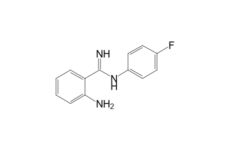 (Z)-2-Amino-N-(4-fluorophenyl)benzamidine