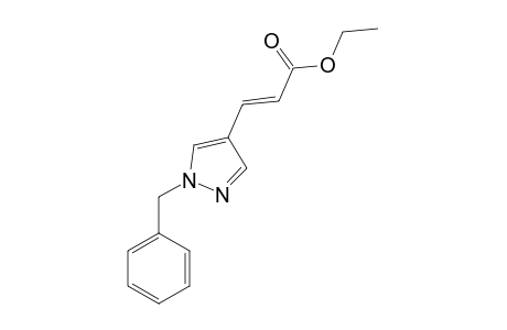 (E)-3-[1-(benzyl)pyrazol-4-yl]acrylic acid ethyl ester