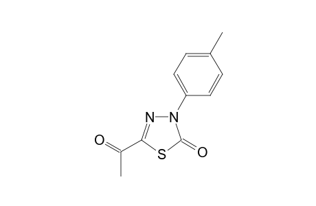 5-acetyl-3-(4-methylphenyl)-1,3,4-thiadiazol-2-one