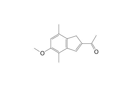 2-Acetyl-4,7-dimethyl-5-methoxyindene
