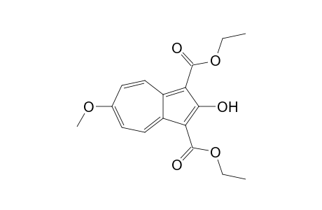 Diethyl 2-hydroxy-6-methoxyazulene-1,3-dicarcarboxylate