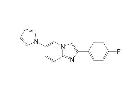 N-[2-(4-FLUOROPHENYL)-IMIDAZO-[1,2-A]-PYRIDIN-6-YL]-PYRROLE