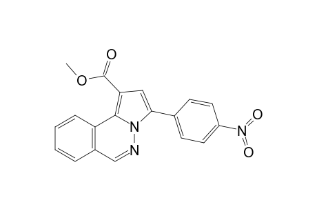 3-(4-nitrophenyl)-1-pyrrolo[2,1-a]phthalazinecarboxylic acid methyl ester