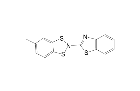1,3,2-Benzodithiazole, 2-(2-benzothiazolyl)-5-methyl-