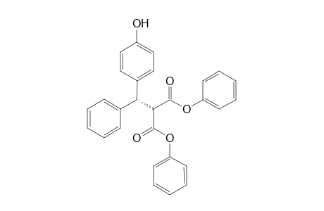 diphenyl (R)-2-((4-hydroxyphenyl)(phenyl)methyl)malonate