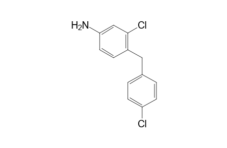 Benzenamine, 3-chloro-4-[(4-chlorophenyl)methyl]-
