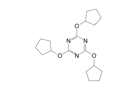 2,4,6-TRIS-(CYCLOPENTYLOXY)-1,3,5-TRIAZINE
