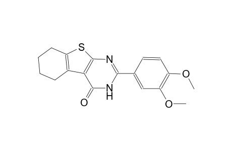 2-(3,4-Dimethoxyphenyl)-5,6,7,8-tetrahydro[1]benzothieno[2,3-d]pyrimidin-4(1H)-one