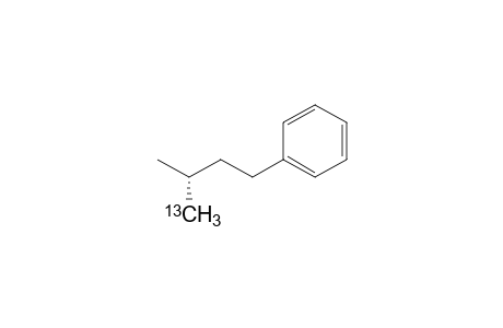 Benzene, (3-methylbutyl-4-13C)-, (R)-