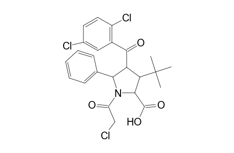 Proline, 1-(chloroacetyl)-4-(2,5-dichlorobenzoyl)-3-(1,1-dimethylethyl)-5-phenyl-