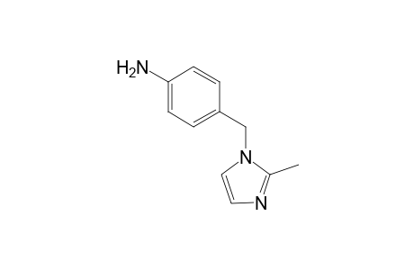 4-[(2-methyl-1H-imidazol-1-yl)methyl]aniline