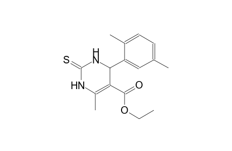 ethyl 4-(2,5-dimethylphenyl)-6-methyl-2-thioxo-1,2,3,4-tetrahydro-5-pyrimidinecarboxylate