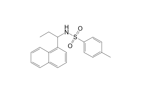 4-Methyl-N-(1-naphthalen-1-ylpropyl)benzenesulfonamide