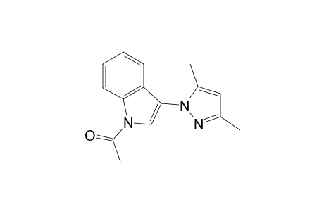 Indole, 1-acetyl-3-(3,5-dimethylpyrazol-1-yl)-