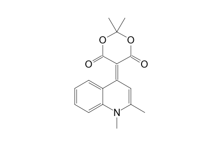 5-( N,2-Dimethyl-1',4'-dihydroquinoline) -2,2-dimethyl-1,3-dioxane-4,6-dione
