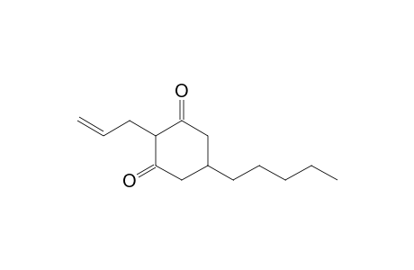 1,3-Cyclohexanedione, 5-pentyl-2-(2-propenyl)-