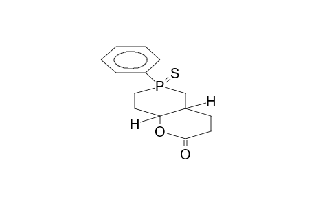 OCTAHYDRO-6-PHENYL-2H-PHOSPHORINO[4,3-B]PYRAN-2-ONE 6-SULPHIDE