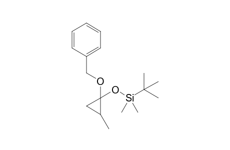 1-Benzyloxy-1-(tert-butyldimethylsilyloxy)-2-methylcyclopropane