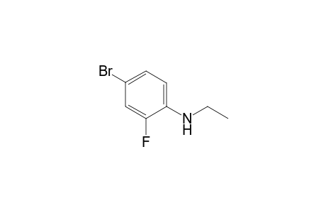 4-Bromanyl-N-ethyl-2-fluoranyl-aniline