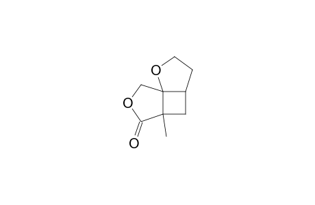 7-Methyl-2,9-dioxatricyclo[5.3.0.0(1,5)]decan-8-one