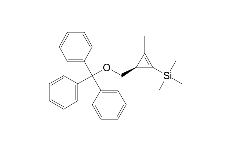 1-Methyl-2-(trimethylsilyl)-3-(trityloxymethyl)cyclopropane