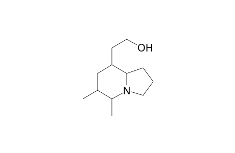 8-(2'-Hydroxyethyl)-5,6-dimethylindolizidine