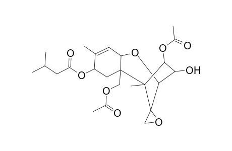 (3alpha,4beta,8alpha)-12,13-epoxytrichothec-9-ene-3,4,8,15-tetrol 4,15-diacetate 8-(3-methylbutyrate)