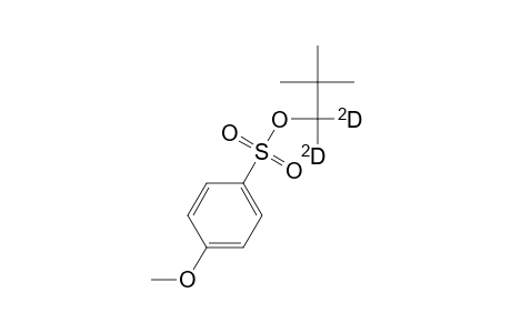 Benzenesulfonic acid, 4-methoxy-, 2,2-dimethylpropyl-1,1-D2 ester