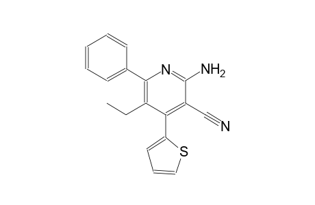 2-amino-5-ethyl-6-phenyl-4-(2-thienyl)nicotinonitrile