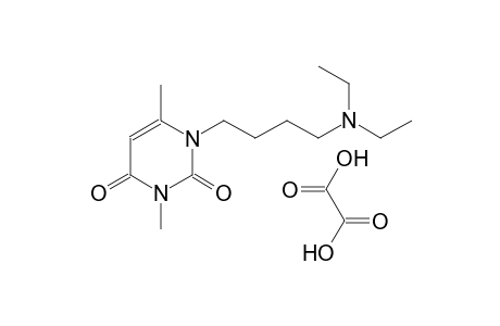 1-[4-(diethylamino)butyl]-3,6-dimethyl-1,2,3,4-tetrahydropyrimidine-2,4-dione; butane-2,3-dione