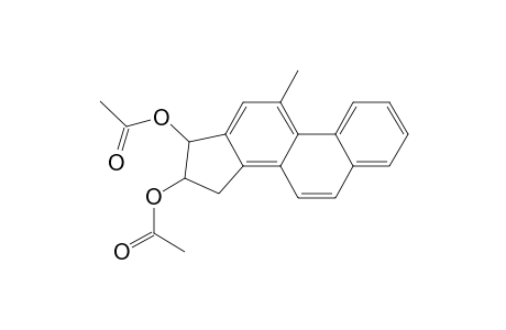 (17-acetoxy-11-methyl-16,17-dihydro-15H-cyclopenta[a]phenanthren-16-yl) acetate