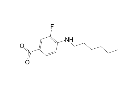 n-Hexyl-2-fluoro-4-nitroaniline