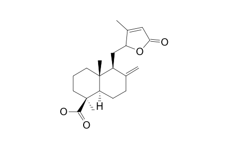 8(17),13-Labdadien-12,15-olid-19-oic acid