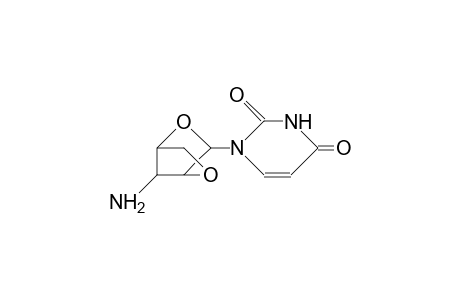 1-(3-Amino-2,5-anhydro-3-deoxy-B-D-arabinofuranosyl)-uracil
