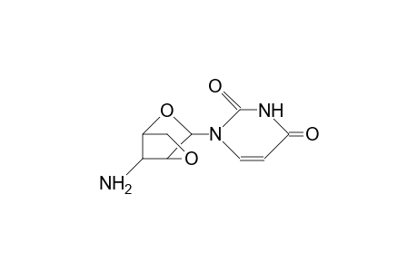 1-(3-Amino-2,5-anhydro-3-deoxy-B-D-arabinofuranosyl)-uracil