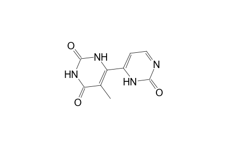 [4,4'-Bipyrimidine]-2,2',6(1H,1'H,3H)-trione, 5-methyl-