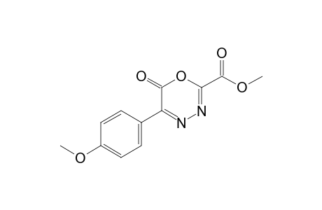 Methyl 5-(4'-methoxyphenyl)-6-oxo-6H-1,3,4-oxadiazin-2-carboxylate