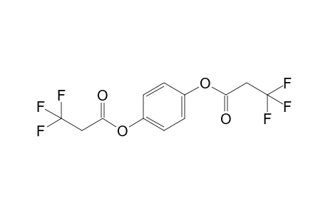 1,4-bis[.beta.,.beta.,.beta.-Trifluoropropionyloxy]-benzene