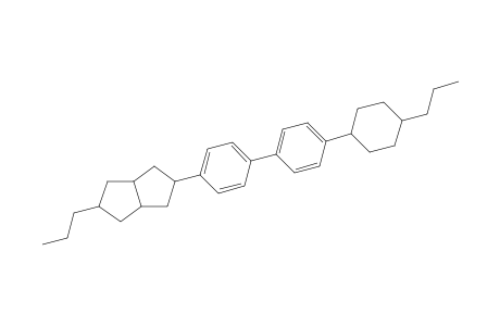 2-propyl-5-[4-[4-(4-propylcyclohexyl)phenyl]phenyl]-1,2,3,3a,4,5,6,6a-octahydropentalene