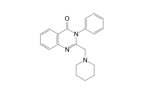 3-phenyl-2-(piperidinomethyl)-4(3H)-quinazolinone