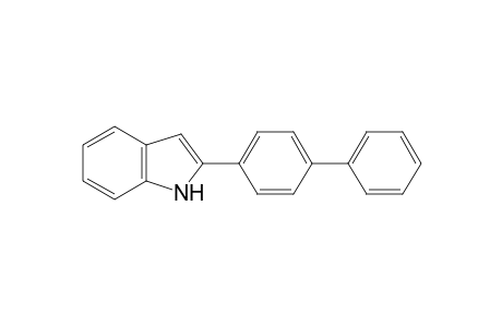 2-(p-biphenylyl)indole