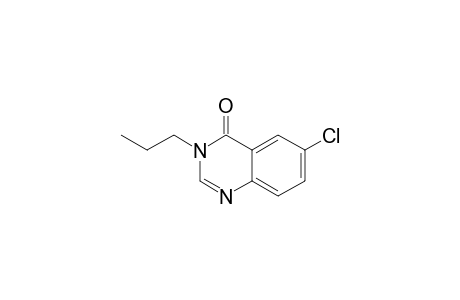 6-CHLORO-3-PROPYLQUINAZOLIN-4-ONE
